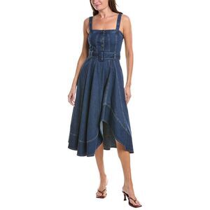 Cinq À Sept Womens  Larsa Dress, Blue